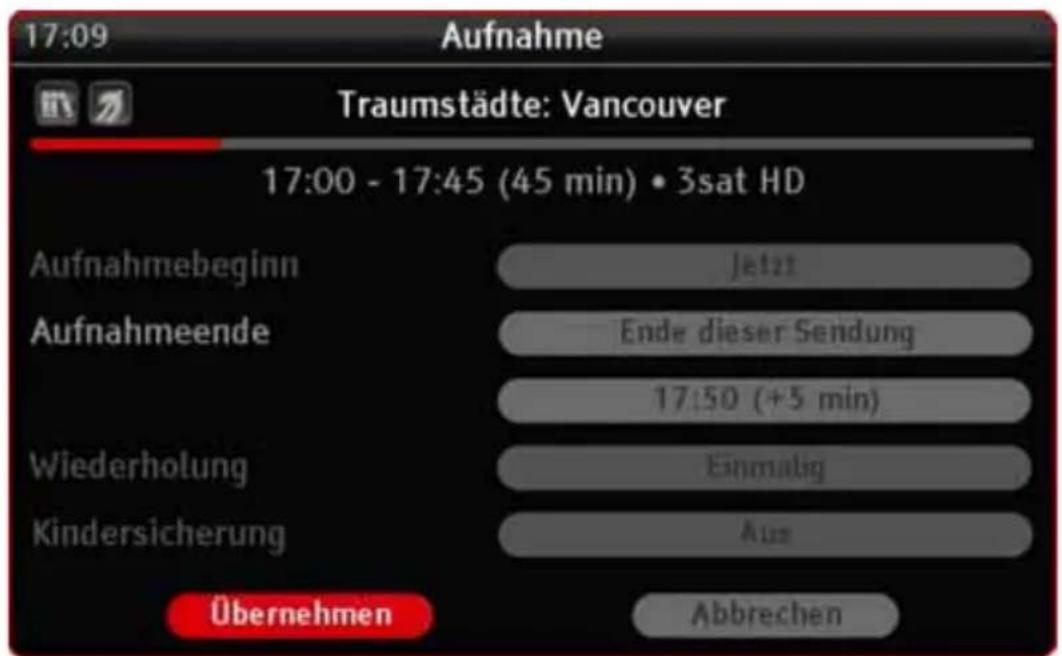 KATHREIN TT-smart C2821 CI+ - Sendung direkt aufnehmen - 1