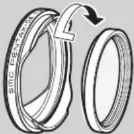 PENTAX 55mm f/1.4 - Attaching the 30.5mm filter to the DA 40mm f/2.8 Limited lens - 11