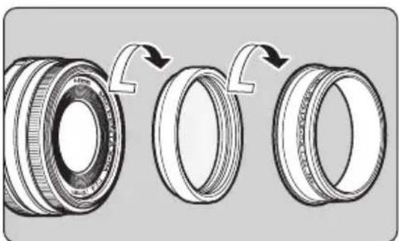PENTAX 55mm f/1.4 - Attaching the 30.5mm filter to the DA 40mm f/2.8 Limited lens - 22