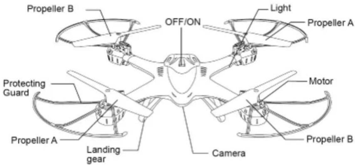 MJX X401H - The model - 1