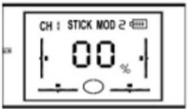 MJX X401H - Flight speed selection - 1