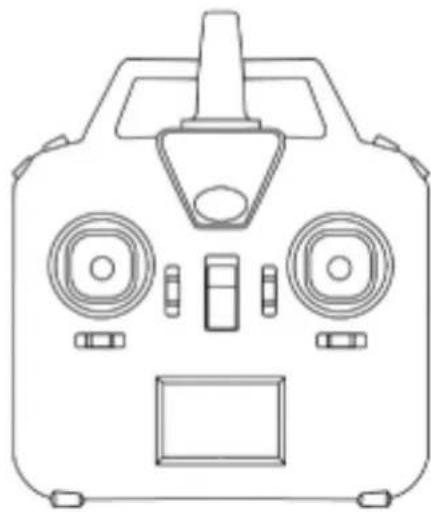 MJX X401H - The remote control - 1