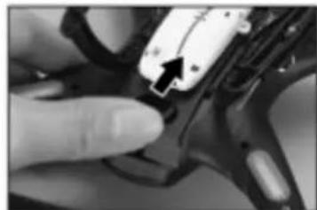 MJX X401H - How to change new battery for the model - 4