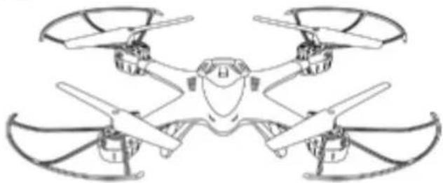 MJX X401H - The model - 1