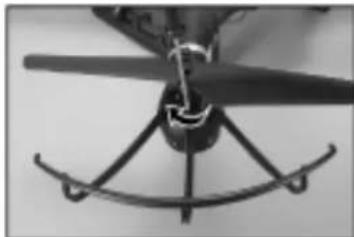 MJX X401H - Protection frame and landing gear installation - 2