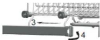 Modena WP 600 - Set the Upper basket - 2