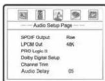 OPPO OPDV971H - Audio Setup Page - 1