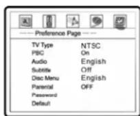 OPPO OPDV971H - Preference Page - 1