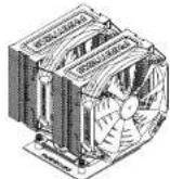 Phanteks PH-TC14PE - Schritt 12: Mittleren Lüfter installieren - 1