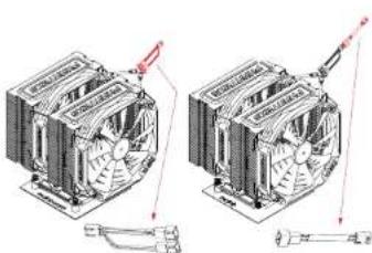 Phanteks PH-TC14PE - Schritt 13:Kühlkörperlüfter am Motherboard anschließen - 1