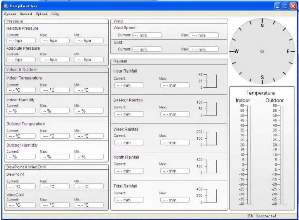 PCE FWS 20 - Grundeinstellung der PC Software - 1