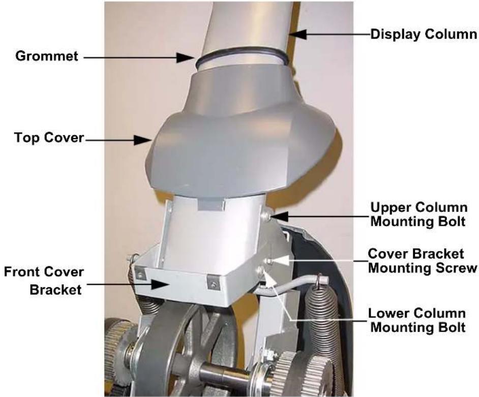 Precor C7876i Stairclimber - Procedure 7.19 - Replacing a Display Column - 3