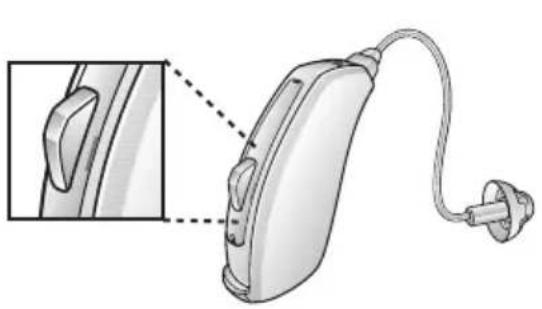 ReSound LiNX 3D - Programmwahl- und Multifunktionstasten - 1