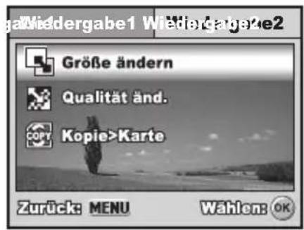 REVUE DC 700 - Menü Wiedergabe - 2