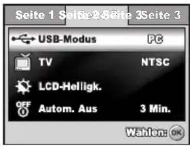 REVUE DC 700 - Menü Setup - 2