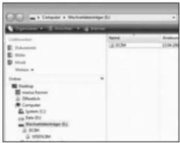 Traveler DC X4 - Überspielen von der Kamera unter Windows VISTA - 1