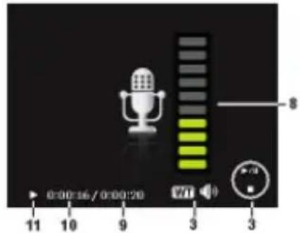 MEDION LIFE E44050 (MD 86930) - Displayanzeigen für die Ton-Wiedergabe - 2