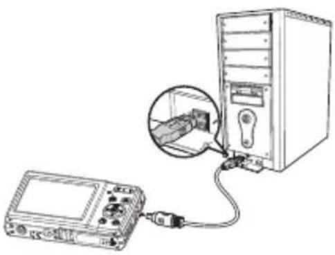 MEDION LIFE E44050 (MD 86930) - USB-Kabel einsetzen - 1