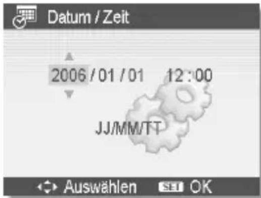 MEDION MD 85700 - Datum und Uhrzeit einstellen - 1
