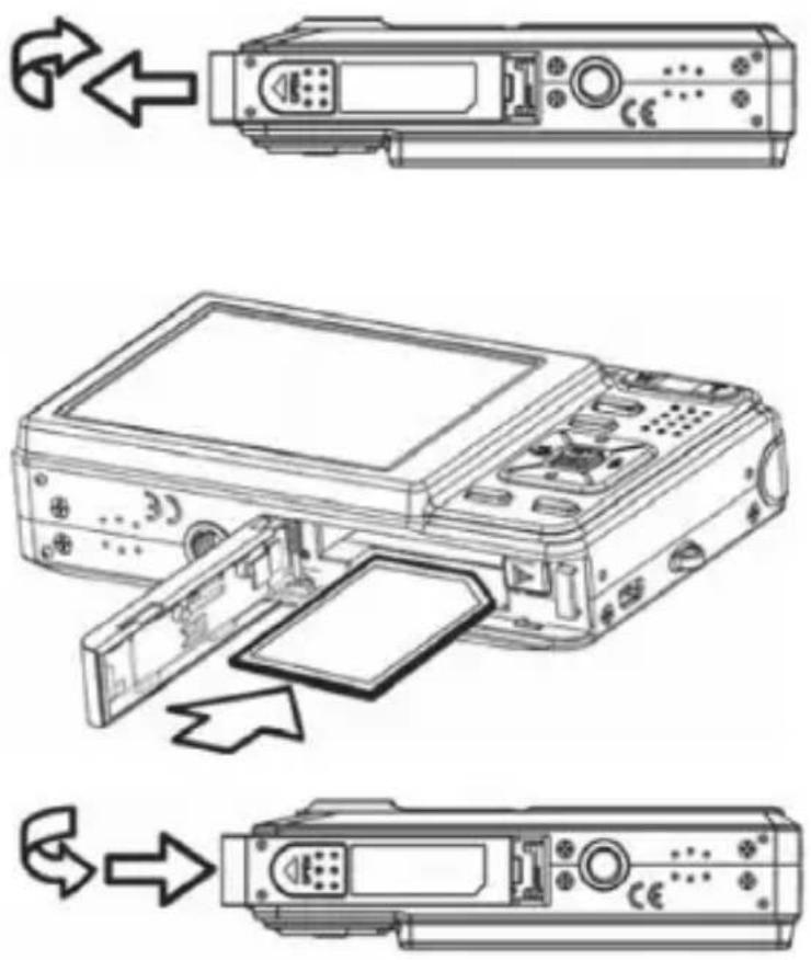 MEDION MD 85700 - Karte einsetzen - 1