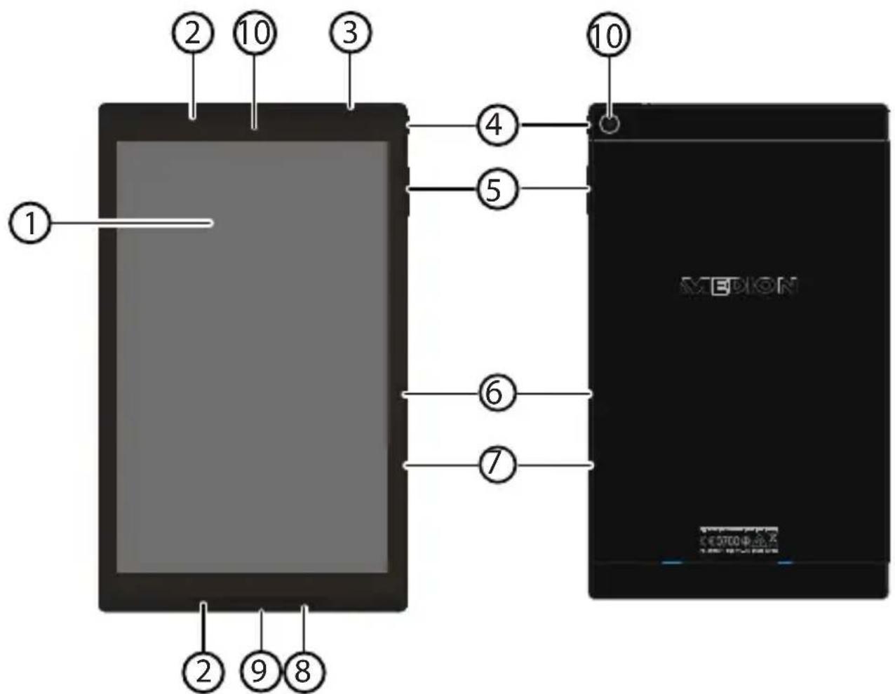 MEDION Lifetab S10351 (MD 99666) - Ansichten - 1
