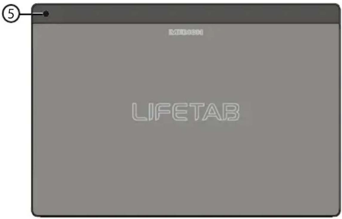 MEDION Lifetab S10345 (MD 99042) - Rückseite - 1