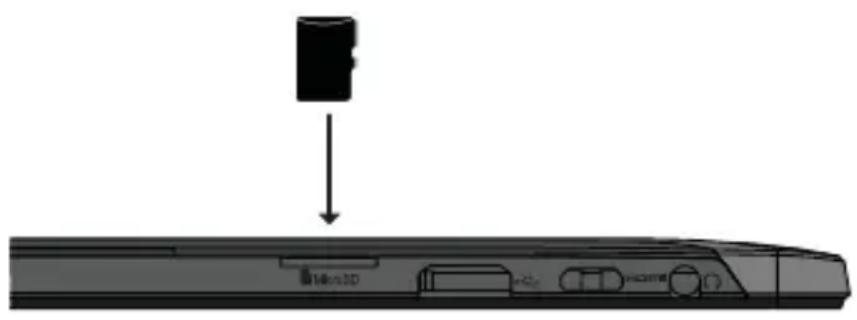MEDION Lifetab P9701 (MD 60384) - microSD-Karte einlegen - 2