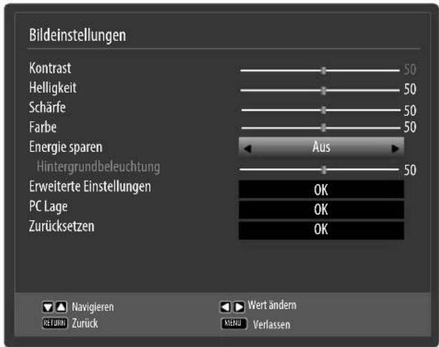 MEDION LIFE P15241 (MD 31238) - Menü Bild im VGA/PC Modus - 1