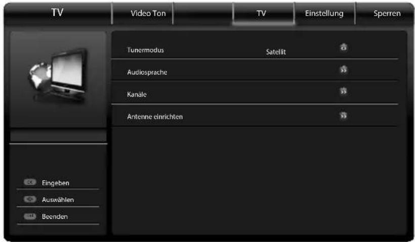 MEDION LIFE P14081 (MD 21162) - Menü TV - 1