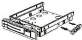 MEDION Akoya E20004 (MD 34014) - Einbau einer 3.5"-Festplatte in einen 2.5"/3.5"-Wechselrahmen - 2
