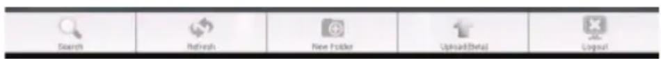 Search Refresh New Folder Upload/Default Logout