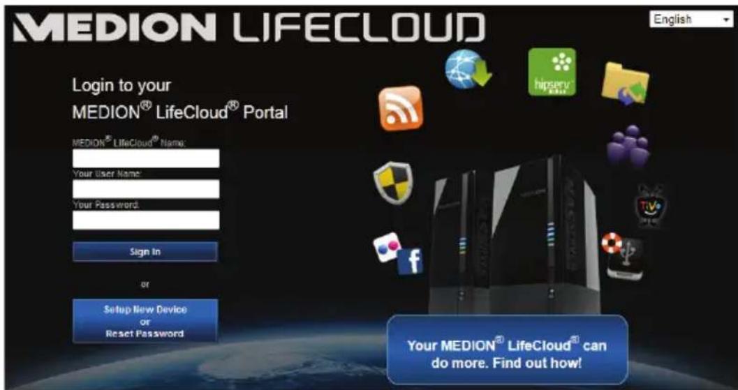 MEDION LIFE P89655 (MD 90228) - Account aanmaken voor het Lifecloud-systeem - 1