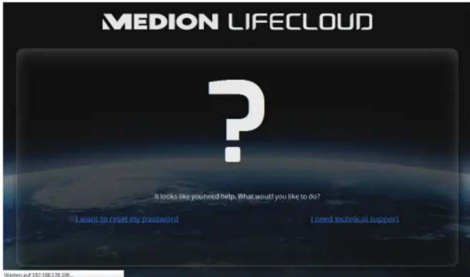 MEDION LIFE CLOUD ? It looks like you need help. What would you like to do? I want to reset my password I need technical support Werten auf 152.108.178.106.