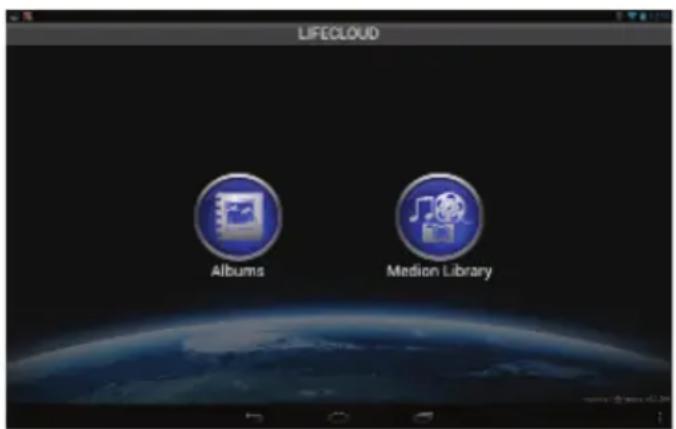 LIFECLOUD Albums Median Library