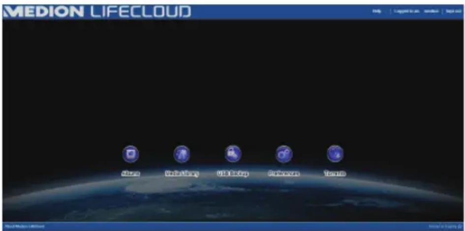 MEDION LIFE CLOUD Open Open Close Close Pause