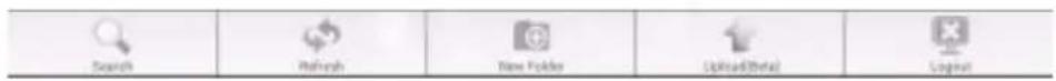Search Refresh New Folder Upload/Download Logist