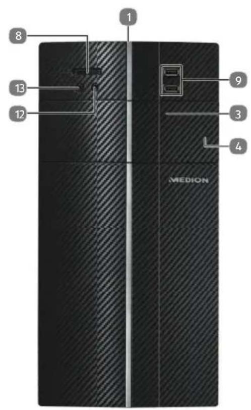 MEDION Akoya P56001 (MD 34154) - Multimedia PC - 1