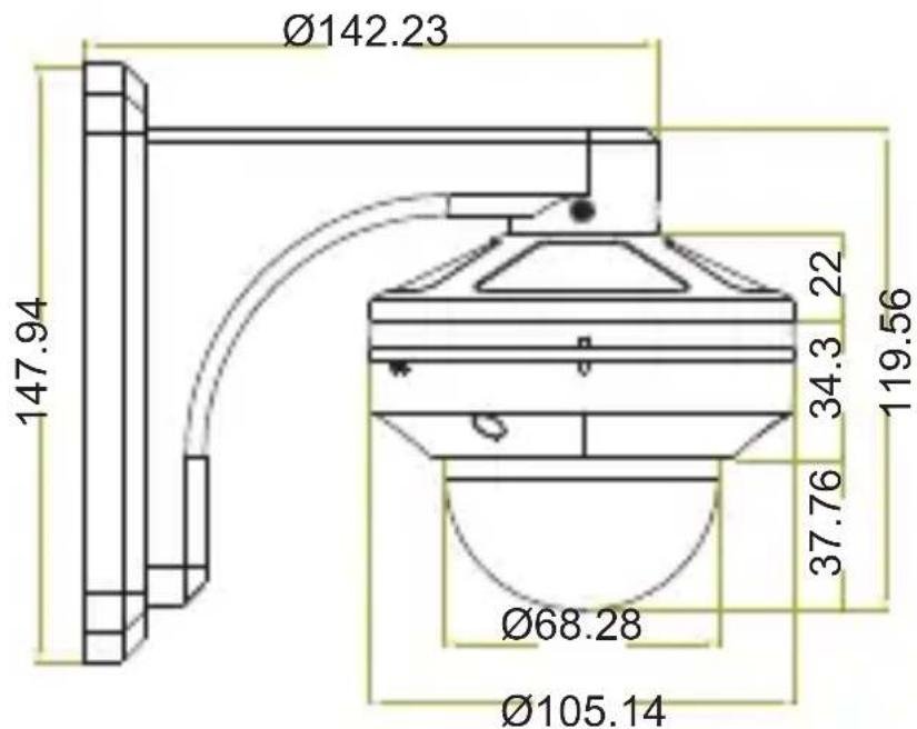 Monacor ELAX-2812DPTZ - Camera - 2