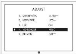Monacor ELAX-2812BPTZ - Camera setting - 2