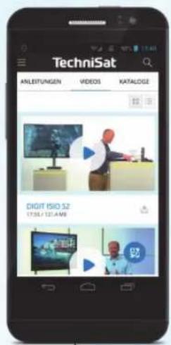 TechniSat ANLEITUNGEN VIDEOS KATAUDG2 DIGIT ISIO 52 173L / 121.AW