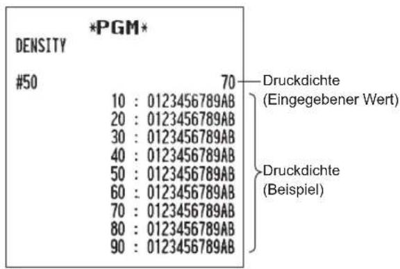 *PGM* DENSITY #50 70 10 : 0123456789AB 20 : 0123456789AB 30 : 0123456789AB 40 : 0123456789AB 50 : 0123456789AB 60 : 0123456789AB 70 : 0123456789AB 80 : 0123456789AB 90 : 0123456789AB Druckdichte (Eingegebener Wert) Druckdichte (Beispiel)