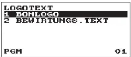 LOGOTEXT 1 BONLOGO 2 BEWIRTUNGS.TEXT PGM 01
