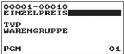 00001-00010 EIMZELPREIS TYP WARENGRUPPE PGM 01