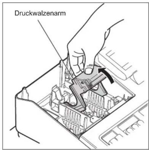 Druckwalzenarm