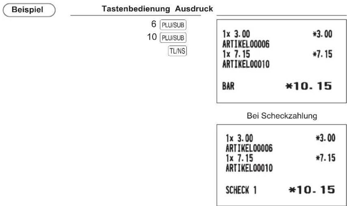 SHARP XE-A177X - ■ Bar- oder Scheckverkäufe ohne erforderliche Zahlgeldeingabe - 1