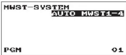 MWST-SYSTEM AUTO MWST1-4 PGM 01