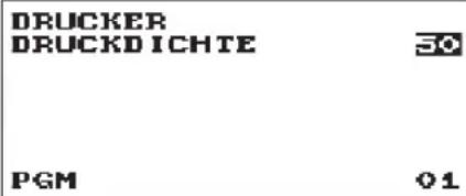 DRUCKER DRUCKDICHTE 30 PGM 01