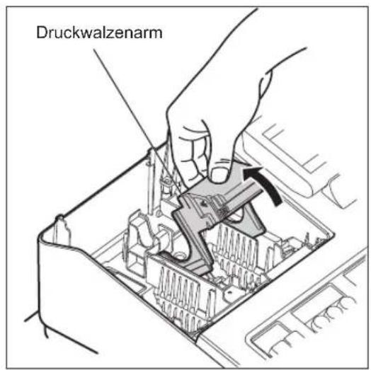 Druckwalzenarm