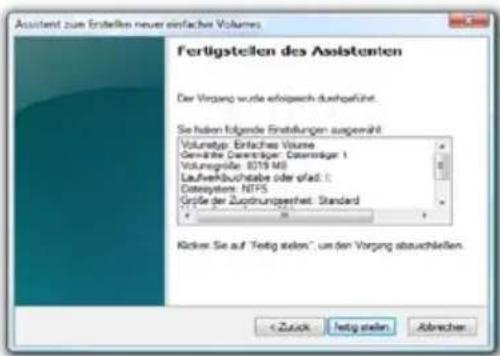 Digittrade HS256 S3 - Initialisierung/Partitionierung und Formatierung unter Windows - 17