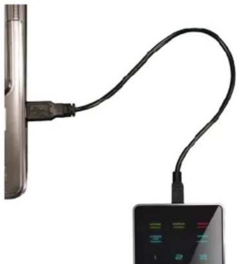 Digittrade HS256 S3 - Eingabeoberfläche und USB-Anschluss - 3